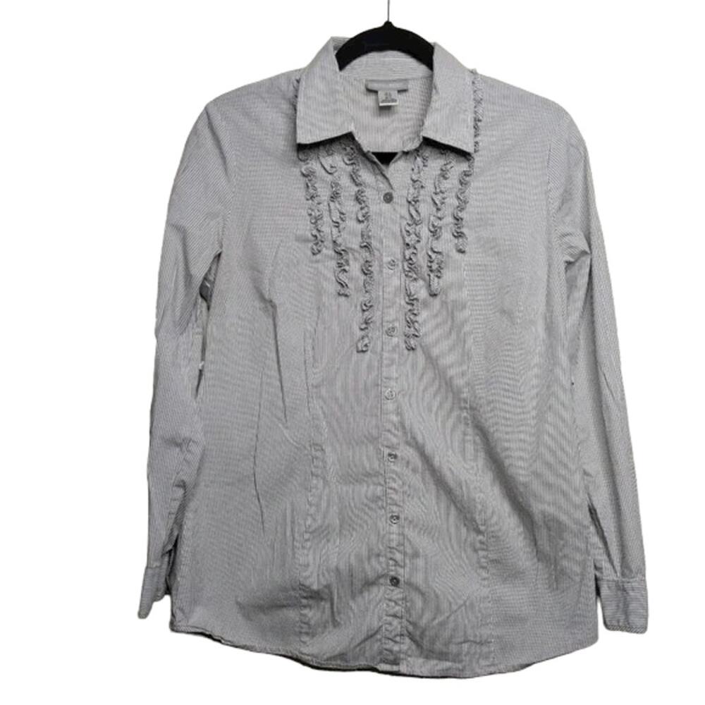 Motherhood Maternity Striped Blouse - Size M - GUC